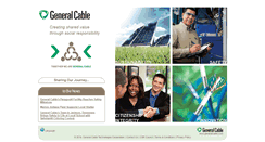 Desktop Screenshot of generalcablecsr.com